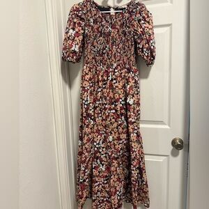 Women’s floral maxi dress